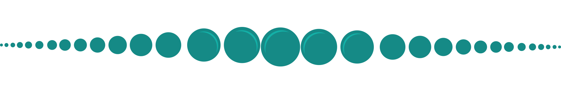 The image shows a close-up view of a textured surface with circular patterns in shades of blue and green, set against a neutral background.